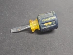 Vintage Stanley Jobmaster 66-661 Stubby Keystone Slotted Flathead Screwdriver. Fixed Price $7.99.