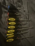 Stanley Fat Max Screwdriver Set 10-PIECE. Fixed Price $22.00.