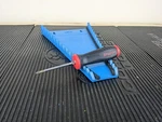 #AY403 Snap-on Tools Usa Red Soft Grip #1 Phillips Screwdriver SGDP31IR. Fixed Price $28.95.