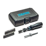 Capri Tools CP21075 Certified Limiting Torque Screwdriver Set Small Black 10-50. Fixed Price $168.09.