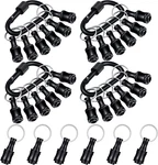 Gisafai 24 Pcs 1/4 Inch Bit Holder Keychain Hex Shank Aluminum Alloy Screwdriver. Fixed Price $26.83.