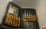 Warrior Tools 12-PC Screw Extractor Set 61981 Used Good Condition. Fixed Price $20.69.