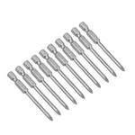 Uxcell 10 Pcs 3.5MM PH1 Magnetic Phillips Screwdriver Bits 1/4 Inch Hex Shank.... Fixed Price $15.68.