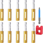 10PCS Strong Magnetic Extension Socket Drill Bit Holder 1/4" Hex Power Tools,str. Fixed Price $11.99.