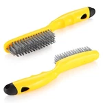 Stainless Steel Wire Brush 2 Pcs Heavy Duty Scratch. Fixed Price $15.18.