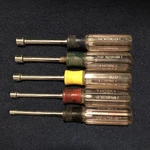 Nut Driver Set Husky 5 Piece U.s.a. Sae Vintage. Fixed Price $10.98.