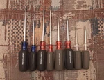 Craftsman 8 Piece Cushion Grip Screwdriver Set Made In The Usa. Fixed Price $54.99.