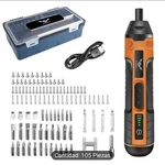 Jenabom Light Flyer Electric Screwdriver Set 105PCS Usb Rechargeable Led 7.2V. Fixed Price $24.99.