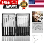 11PC Small Precision Screwdriver Set Mini 6 Sizes Flat Philips For Watch Glasses. Fixed Price $10.39.