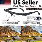 Dial Adjustable Variable Focus For Reading Distance Vision Eyeglasses. Fixed Price $11.89.