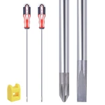 Uoboeuq Slotted And Phillips Screwdriver, PH1 Long 12", Red. Fixed Price $14.76.