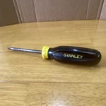 Stanley Phillips Screwdriver 65-302 Yellow & Brown Handle Steel. Fixed Price $9.00.