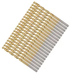 Metallixity Drill Bit 1/8 20PCS, 4241 High-speed Steel Straight Shank Titaniu.... Fixed Price $14.37.