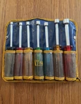Vintage Vaco No. K7 Nut Driver Set Sae 3/16 - 1/2 With Case Usa Made. Fixed Price $43.00.