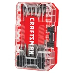 Craftsman Piece Screwdriver Bit Set W/ Plastic Hard Case CMAF1219 Brand New. Fixed Price $7.95.