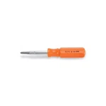 6-IN-1 Pocket Size Orange Screwdriver By Lutz, Nickel Plated Hex Tube (26030). Fixed Price $12.93.