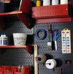 Wall Control Metal Pegboard Pack Powder-coated Black 4 Panels Of 32 In. X 16. Fixed Price $39.99.