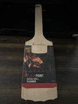 16 Inch All Natural Wood Grill Scraper With Heavy Duty Ergonomic Handle & Hanger. Fixed Price $10.00.