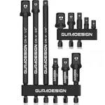 Guradesign 11-PIECE Impact Socket Adapter Set 3/6 Inch Hex One Size, Black. Fixed Price $14.76.