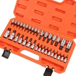 34PCS Torx Socket Set T6 - T70 Impact Star S2 1/2" 3/8" 1/4" Drive. Fixed Price $29.91.
