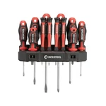Intertool 12-PIECE Magnetic Tip Screwdriver Set With Wall Mount Rack VT08-3442. Fixed Price $27.99.