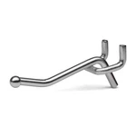 Presa Metal Peg Board Shelving Hooks, 2-INCH, 50-PACK Chrome. Fixed Price $33.11.