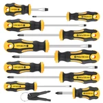 Amartisan 10-PIECE Magnetic Screwdrivers Set, 5 Phillips And Slotted Tips Prof. Fixed Price $17.48.