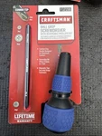 Sears Craftsman Nos Blue Ball Grip Screwdriver 12156 Sexy Cool Reversible Bit. Fixed Price $37.95.