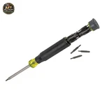 Klein Tools 27-IN-1 Multi-bit Precision Screwdriver With Tamperproof Bits. Fixed Price $44.99.