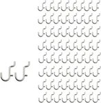 Metal J Hook Accessories Wall 1/2 100PCS, Sliver. Fixed Price $27.24.