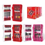 Geinxurn 113PCS Impact Screwdriver Bits Set Magnetic S2 Steel 1/2 Hol. Fixed Price $67.08.