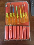 Snap-on Tools 7PC Insulated Nut Driver Set Nd 1070K C77B. Fixed Price $75.00.