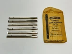 Stanley Yankee Usa Screwdriver Bits 6PC 68-341A (nos New Old Stock) W/ Package. Fixed Price $33.24.