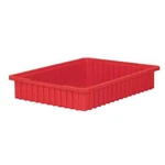 Akro-grid 33224 Red Dividable Plastic Storage Box: 22.4" Long 17.4" Wide. Fixed Price $36.34.