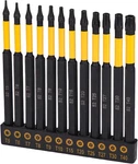 Bates- Impact Security Torx Bit Se, 12 Pcs, Inch Long, 1/4" Drive Hex Shank T5. Fixed Price $11.14.