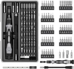 Oria 61 In Precision Screwdriver Set With 57 Bits, Magnetic Kit. Fixed Price $19.55.
