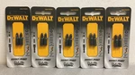 Dewalt DWA1PR2IR2 Flextorq Phillips #2R In. Insert Bits 5 Pks Of Pcs. Fixed Price $15.42.