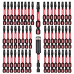 Geinxurn 50 Pieces In. Impact Tough Magnetic #25 Torx 2INCH-T25-51PC. Fixed Price $31.27.