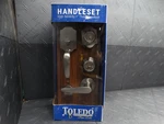 Toledo Cordoba Double Cylinder Satin Nickel Door Handleset V1601CO/CAUS15. Fixed Price $59.99.