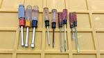 Vintage Craftsman Mix Screwdrivers Nut Torx Sae Made Usa. Fixed Price $22.00.