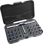 24 In 1 Magnetic Ratchet Screwdriver Set, Diy Gray. Fixed Price $31.05.