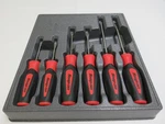 Snap-on Screwdriver Set Red Soft Grip 6-PIECE SGDX60BR. Fixed Price $129.00.