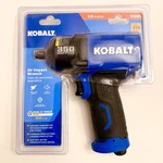 New Air Impact Wrench Pneumatic 3/8 In Drive Kobalt .375" 350LB Tool Gun Garage. Fixed Price $68.99.