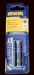 Irwin Industrial Tool 1837485 2 Count No. Square Recess Torsion Bit. Fixed Price $11.50.