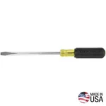 Klein Tools Heavy Duty Slotted Screwdriver 13-7/16" 3/8" Tip Square Shank. Fixed Price $21.02.