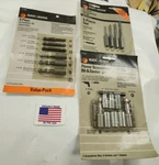 Pcs. Black & Decker Bit Sets New 71-737 , U1382 16193 Old Stock. Fixed Price $36.00.