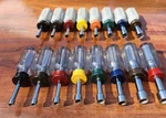 Double Craftsman Usa 16PC Sae & Metric Stubby Nut Driver Sets 41988 41989. Fixed Price $139.00.