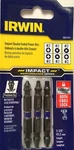 Irwin Impact Performance Series 2-3/8" Double-ended Screwdriver Power Bit Set. Fixed Price $11.95.
