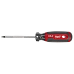 Milwaukee MT218 #2 Square 4" Cushion Grip Screwdriver. Fixed Price $12.97.