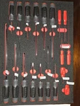 Proto J1219SCF Screwdriver Set Piece Ergonomic New. Fixed Price $335.00.